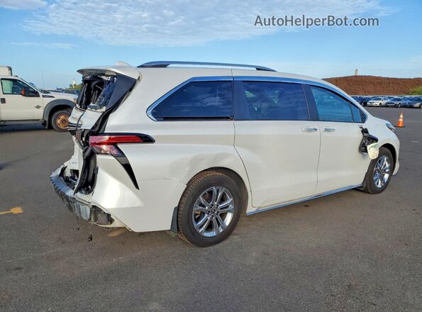 5TDESKFC1NS061875 2022 TOYOTA LIMITED White Rear right