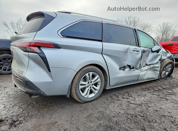 5TDESKFC2PS085928 2023 TOYOTA SIENNA Silver Rear right