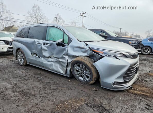 5TDESKFC2PS085928 2023 TOYOTA SIENNA Silver Front right