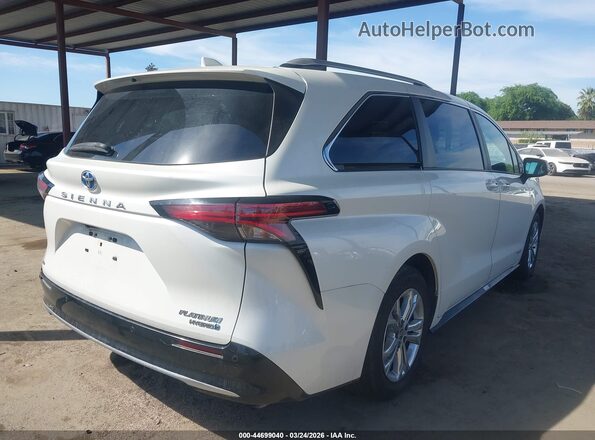 5TDESKFC5MS002892 2021 TOYOTA SIENNA White Հետևի աջ