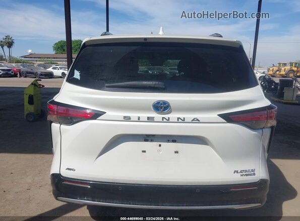 5TDESKFC5MS002892 2021 TOYOTA SIENNA White 