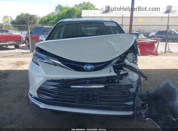 5TDESKFC5MS002892 2021 TOYOTA SIENNA White Սարքավորումների վահանակի տեսք