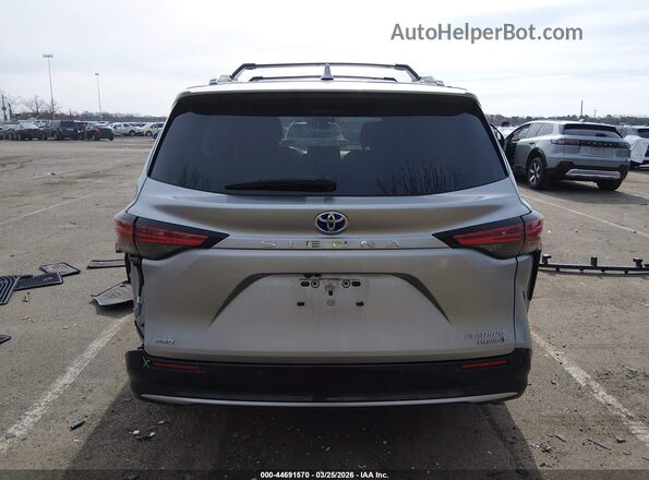 5TDESKFC6RS133949 2024 TOYOTA SIENNA Silver 