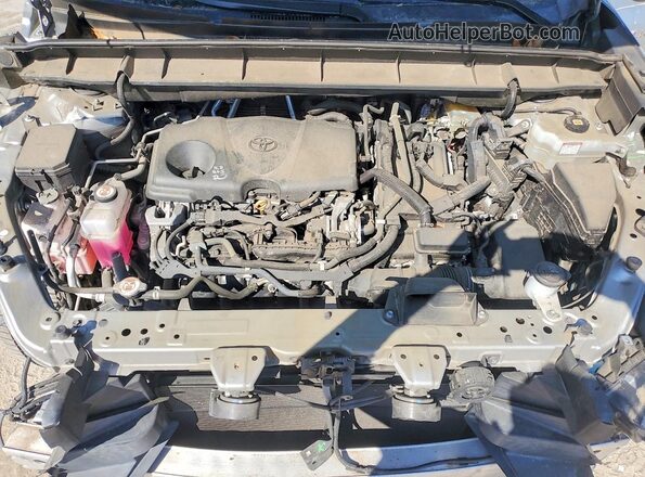 5TDFARAH9MS005331 2021 TOYOTA HIGHLANDER HYBRID Silver Engine compartment view