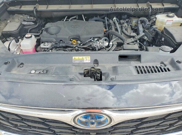 5TDFARAHXNS014623 2022 TOYOTA HIGHLANDER HYBRID Black Շարժիչի բաժամունքի տեսք