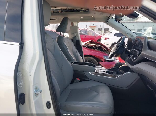 5TDFZRAH3MS053965 2021 TOYOTA HIGHLANDER White Вид салону спереду