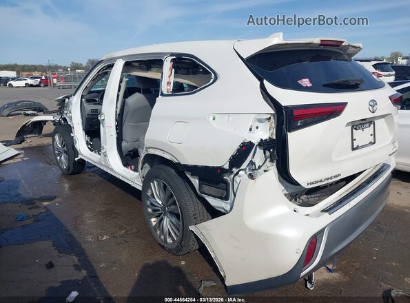 5TDFZRAH3MS053965 2021 TOYOTA HIGHLANDER White Задня ліва чверть