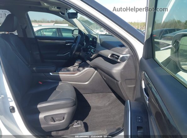 5TDFZRAH3MS072354 2021 TOYOTA HIGHLANDER Белый Вид салона спереди
