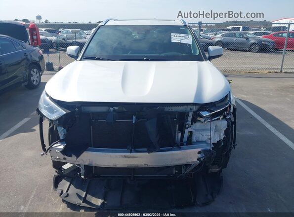 5TDFZRAH3MS072354 2021 TOYOTA HIGHLANDER Белый Вид задней части салона