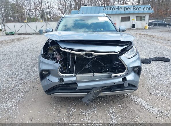 5TDFZRAH4LS029270 2020 TOYOTA HIGHLANDER Blue Вид спереду