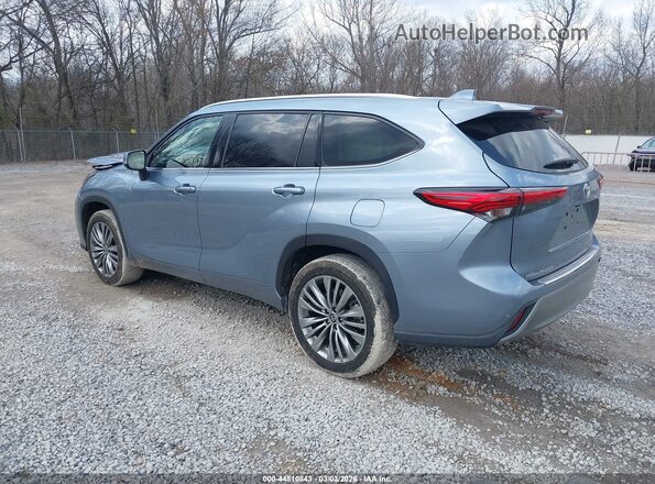 5TDFZRAH4LS029270 2020 TOYOTA HIGHLANDER Blue Задня ліва чверть