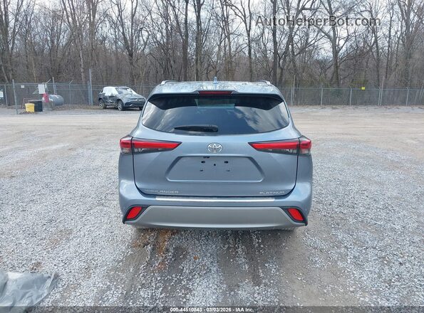 5TDFZRAH4LS029270 2020 TOYOTA HIGHLANDER Blue 