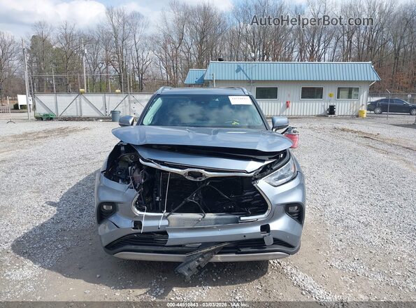 5TDFZRAH4LS029270 2020 TOYOTA HIGHLANDER Blue Вид щитка приладів