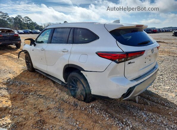 5TDFZRAH5MS079337 2021 TOYOTA HIGHLANDER White Rear left