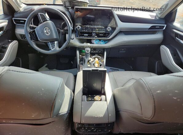 5TDFZRAH5MS079337 2021 TOYOTA HIGHLANDER White Dashboard view