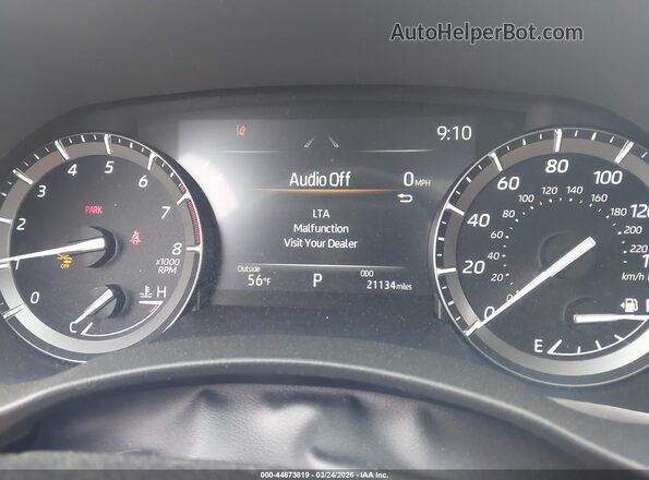 5TDFZRBH2MS073431 2021 TOYOTA HIGHLANDER Black Widok tylnych siedzeń