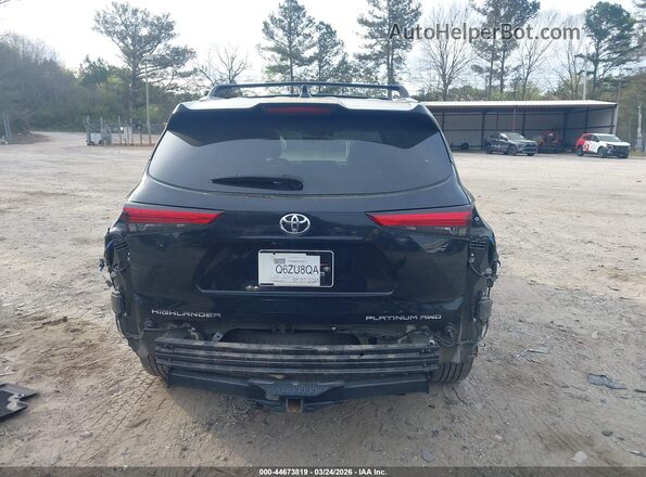5TDFZRBH2MS073431 2021 TOYOTA HIGHLANDER Black 