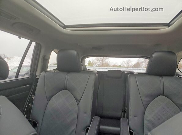 5TDFZRBH5MS107801 2021 TOYOTA HIGHLANDER Gray Vista de los asientos traseros