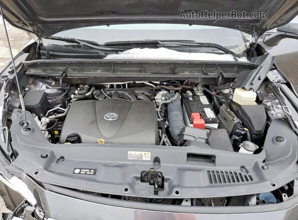 5TDFZRBH9MS144639 2021 TOYOTA HIGHLANDER Серый Вид подкапотного пространства