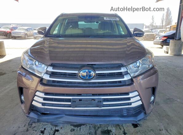 5TDJGRFH5JS045273 2018 TOYOTA LE Желто-коричневый 