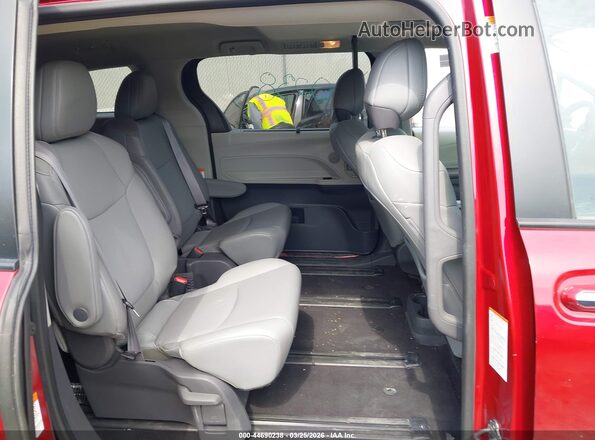 5TDJRKEC4MS064134 2021 TOYOTA LE Бордовый Вид наклейки с VIN-кодом