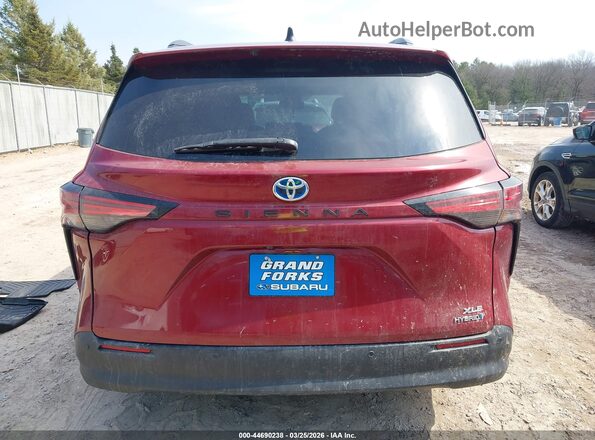 5TDJRKEC4MS064134 2021 TOYOTA LE Бордовый 