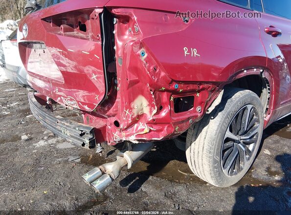 5TDJZRBH3MS074890 2021 TOYOTA HIGHLANDER Красный Вид спереди