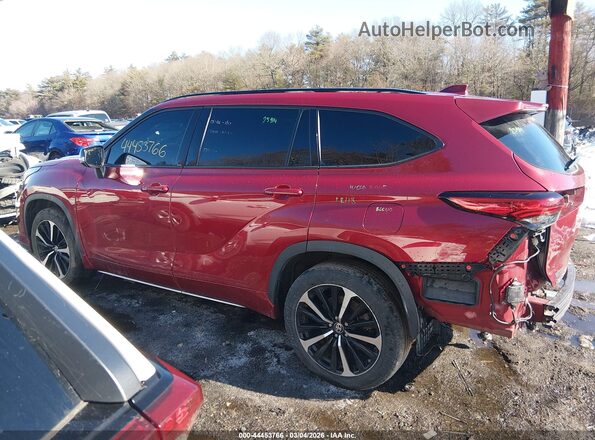 5TDJZRBH3MS074890 2021 TOYOTA HIGHLANDER Красный 