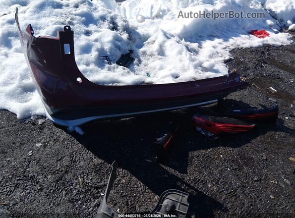 5TDJZRBH3MS074890 2021 TOYOTA HIGHLANDER Красный Вид щитка приборов