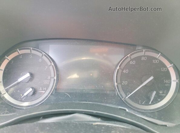 5TDJZRBH3MS133016 2021 TOYOTA HIGHLANDER Серый Вид щитка приборов