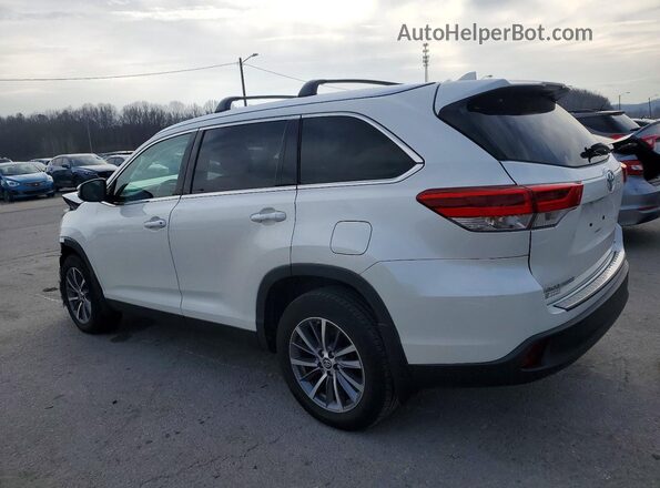 5TDJZRFH2KS587734 2019 TOYOTA HIGHLANDER White 