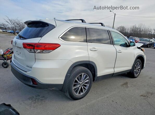 5TDJZRFH2KS587734 2019 TOYOTA HIGHLANDER White 