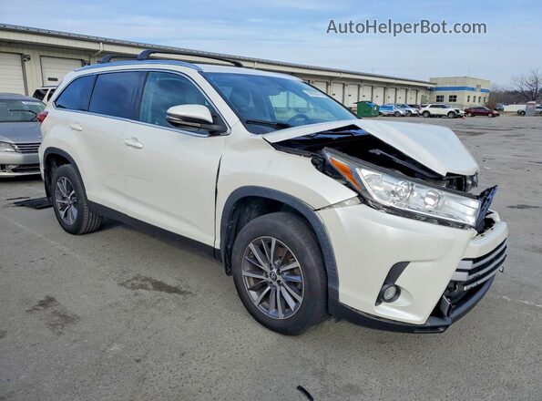 5TDJZRFH2KS587734 2019 TOYOTA HIGHLANDER White 