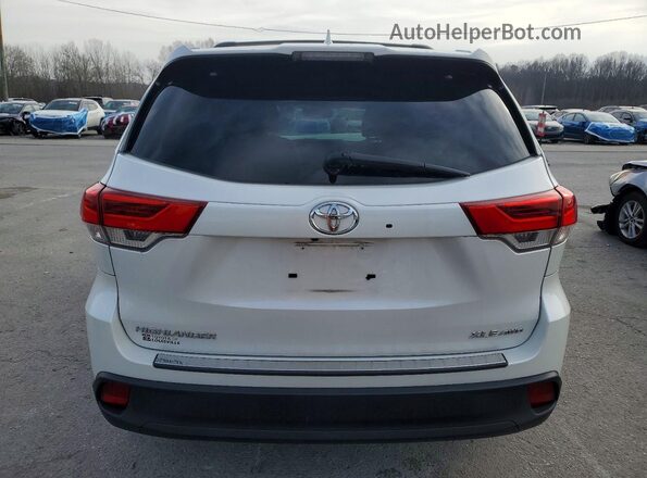 5TDJZRFH2KS587734 2019 TOYOTA HIGHLANDER White 