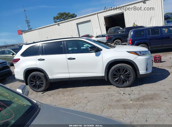 5TDJZRFH2KS975336 2019 TOYOTA HIGHLANDER White 