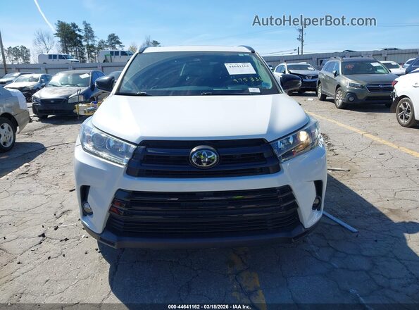 5TDJZRFH2KS975336 2019 TOYOTA HIGHLANDER White 