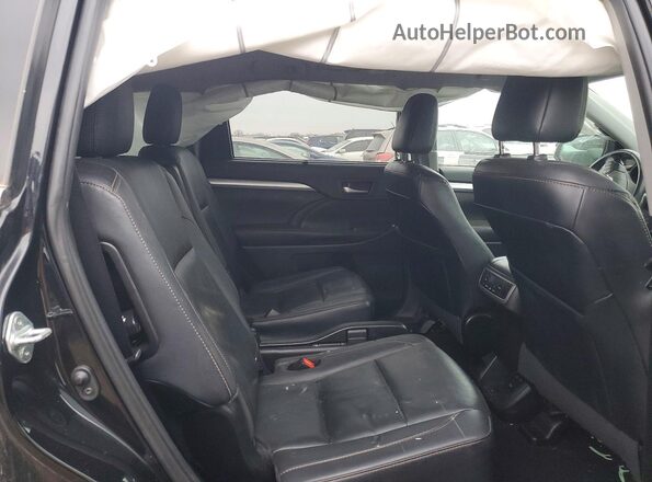 5TDJZRFH4KS618255 2019 TOYOTA HIGHLANDER Черный 