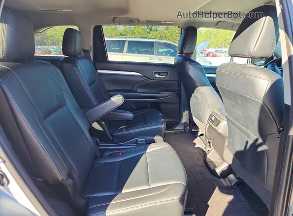 5TDJZRFH8KS565642 2019 TOYOTA HIGHLANDER Серебряный 