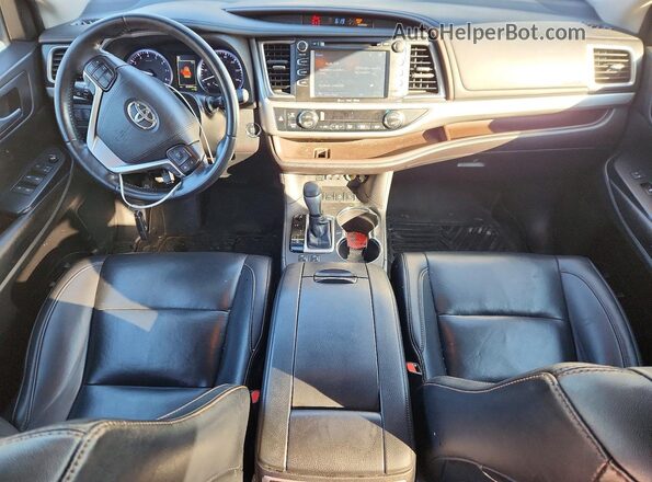 5TDJZRFH8KS565642 2019 TOYOTA HIGHLANDER Серебряный 