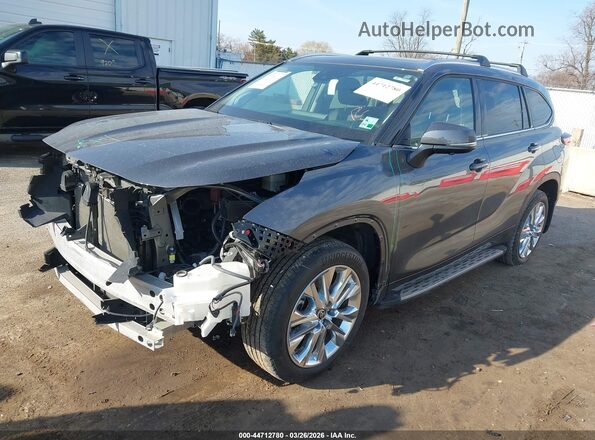 5TDKDRAH5SS552647 2025 TOYOTA LIMITED Gray Front left