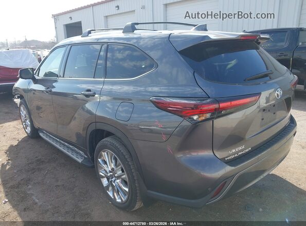 5TDKDRAH5SS552647 2025 TOYOTA LIMITED Gray Rear left