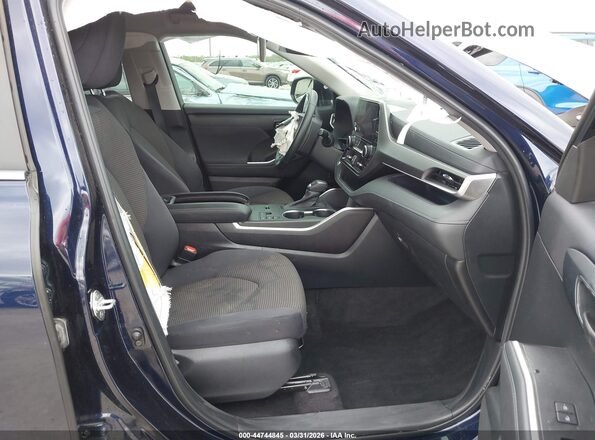 5TDKDRAH8PS010739 2023 TOYOTA LE Dark Blue Սալոնի դիմացի տեսք