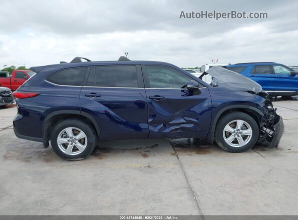 5TDKDRAH8PS010739 2023 TOYOTA LE Dark Blue Սալոնի հետևի տեսք