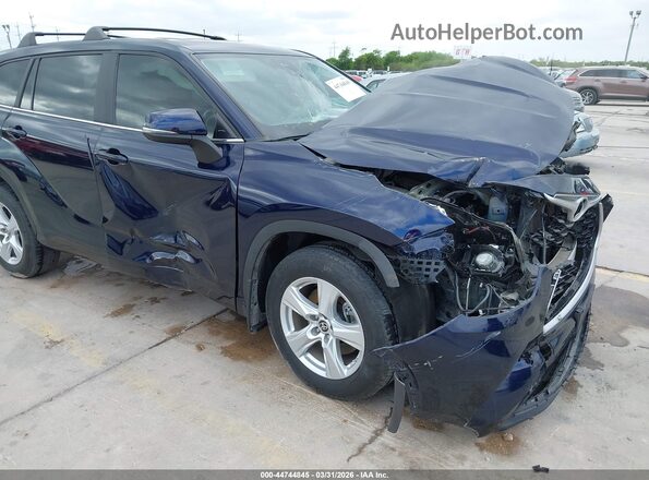 5TDKDRAH8PS010739 2023 TOYOTA LE Dark Blue 