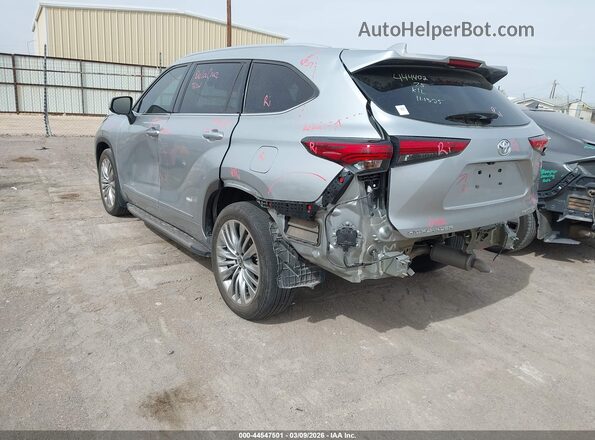 5TDKDRAH9PS032541 2023 TOYOTA HIGHLANDER Silver უკანა მარცხენა