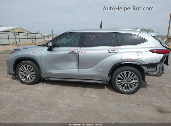 5TDKDRAH9PS032541 2023 TOYOTA HIGHLANDER Silver სალონის 360-გრადუსიანი ხედი