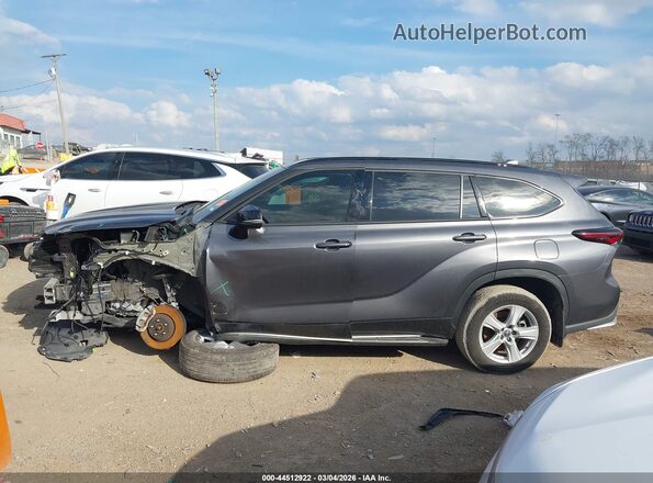 5TDKDRBH0SS585666 2025 TOYOTA HIGHLANDER Gray 