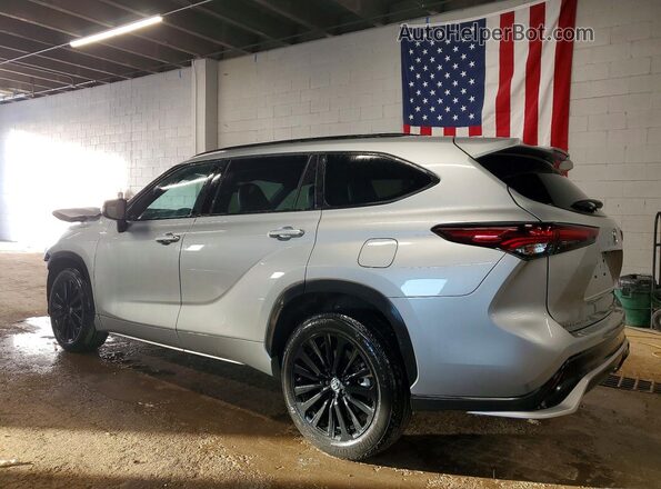 5TDKDRBH1SS581612 2025 TOYOTA HIGHLANDER Silver Задня ліва чверть