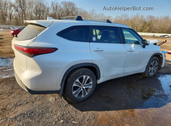 5TDKDRBH4PS023924 2023 TOYOTA HIGHLANDER Белый Задняя правая четверть