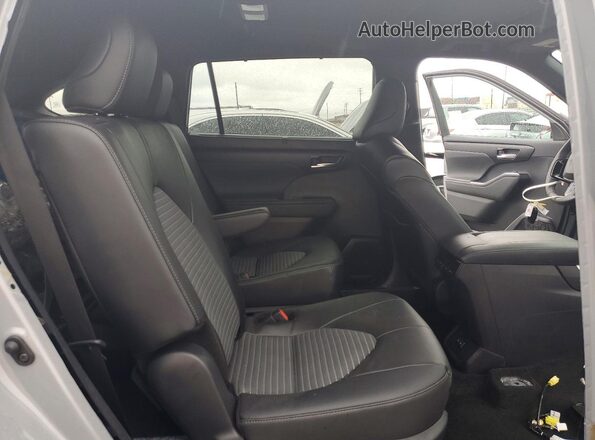 5TDKDRBH5SS589454 2025 TOYOTA HIGHLANDER Gray Սալոնի հետևի տեսք